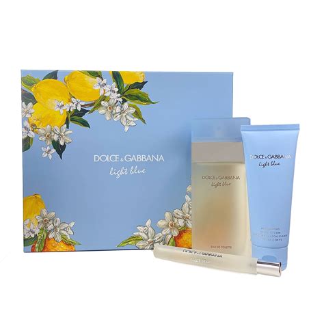 dolce and gabbana light blue set